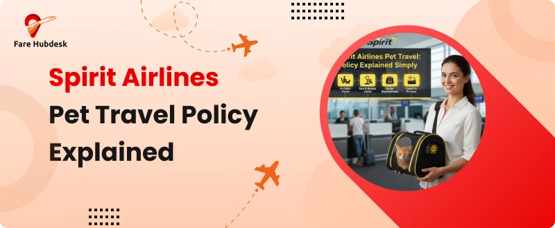 spirit airlines pet policy