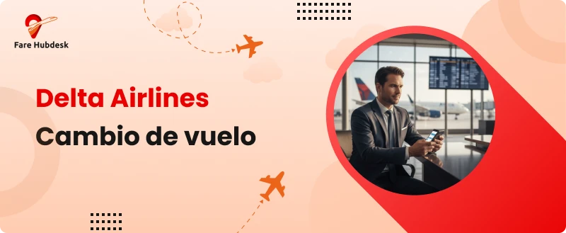 Cambio de vuelo de Delta Airlines