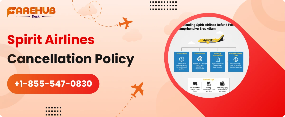 spirit airlines cancellation policy